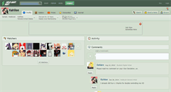 Desktop Screenshot of kahliee.deviantart.com
