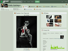 Tablet Screenshot of erotic-colorkey.deviantart.com