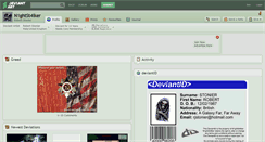 Desktop Screenshot of n1ghtst4lker.deviantart.com