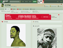 Tablet Screenshot of aerodagz.deviantart.com