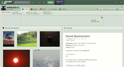 Desktop Screenshot of milkdud2o12.deviantart.com