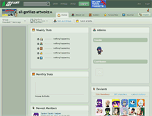 Tablet Screenshot of all-gorillaz-artwokz.deviantart.com