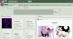 Desktop Screenshot of boguski.deviantart.com