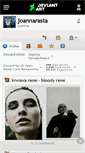 Mobile Screenshot of joannarasta.deviantart.com
