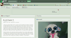 Desktop Screenshot of deathtofire.deviantart.com