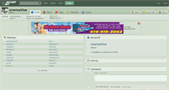 Desktop Screenshot of americanfear.deviantart.com