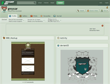 Tablet Screenshot of greyscar.deviantart.com