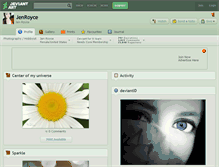 Tablet Screenshot of jenroyce.deviantart.com
