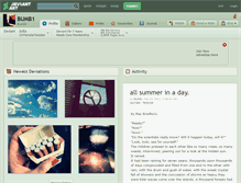 Tablet Screenshot of bumb1.deviantart.com