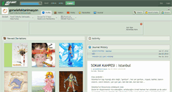 Desktop Screenshot of gorselefektanimasyon.deviantart.com