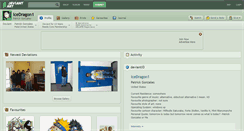Desktop Screenshot of icedragon1.deviantart.com