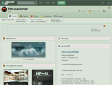 Tablet Screenshot of imoo-pupudesign.deviantart.com
