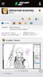 Mobile Screenshot of abnormal-anomoly.deviantart.com