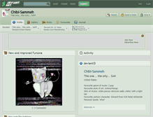 Tablet Screenshot of chibi-sammeh.deviantart.com