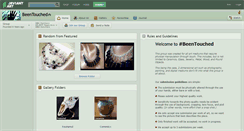 Desktop Screenshot of beentouched.deviantart.com