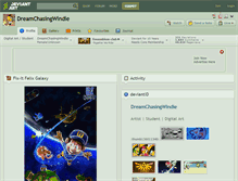 Tablet Screenshot of dreamchasingwindie.deviantart.com