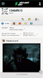 Mobile Screenshot of 13misfit13.deviantart.com