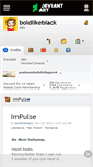 Mobile Screenshot of boldlikeblack.deviantart.com