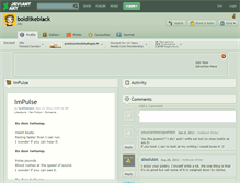 Tablet Screenshot of boldlikeblack.deviantart.com