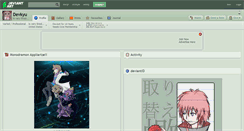 Desktop Screenshot of devkyu.deviantart.com