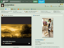 Tablet Screenshot of annmariebone.deviantart.com