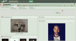 Desktop Screenshot of chrishallart.deviantart.com