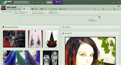Desktop Screenshot of miss-candi.deviantart.com