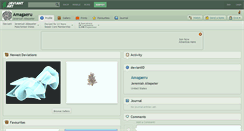 Desktop Screenshot of amagaeru.deviantart.com