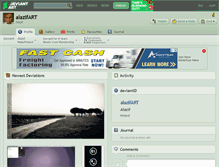 Tablet Screenshot of alazifart.deviantart.com