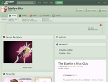 Tablet Screenshot of estelle-x-rita.deviantart.com