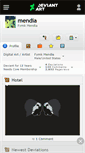 Mobile Screenshot of mendia.deviantart.com