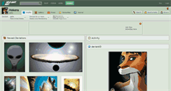 Desktop Screenshot of hokens.deviantart.com