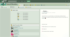 Desktop Screenshot of frame-of-reveries.deviantart.com