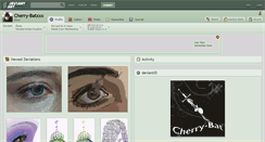 Desktop Screenshot of cherry-batxxx.deviantart.com