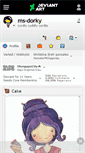 Mobile Screenshot of ms-dorky.deviantart.com