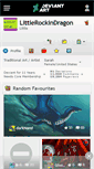 Mobile Screenshot of littlerockindragon.deviantart.com