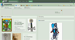 Desktop Screenshot of narupup9654.deviantart.com