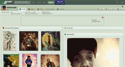 Desktop Screenshot of milesnoah.deviantart.com