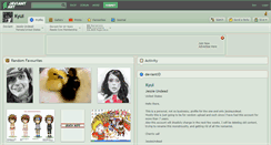 Desktop Screenshot of kyui.deviantart.com
