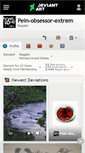 Mobile Screenshot of pein-obsessor-extrem.deviantart.com