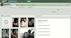 Desktop Screenshot of fdnataliefd.deviantart.com