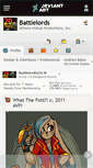 Mobile Screenshot of battlelords.deviantart.com