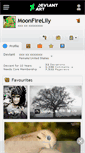 Mobile Screenshot of moonfirelily.deviantart.com