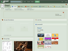 Tablet Screenshot of lizzys2.deviantart.com