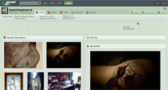 Desktop Screenshot of blacksheephybrid.deviantart.com