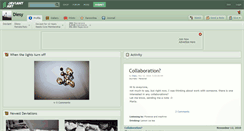 Desktop Screenshot of diesy.deviantart.com