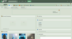 Desktop Screenshot of parkz.deviantart.com