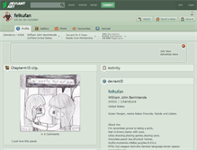 Tablet Screenshot of feikufan.deviantart.com