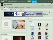Tablet Screenshot of amerijuaniacan.deviantart.com
