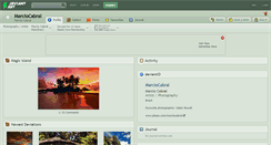 Desktop Screenshot of marciocabral.deviantart.com